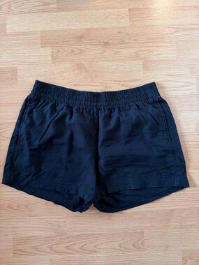Old Navy Black Women's Elastic Waist Casual Shorts